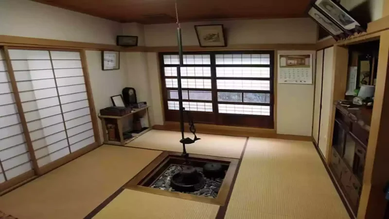 geleneksel Japon evi ısıtma
