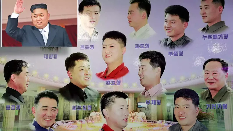 Kuzey Kore saç modelleri