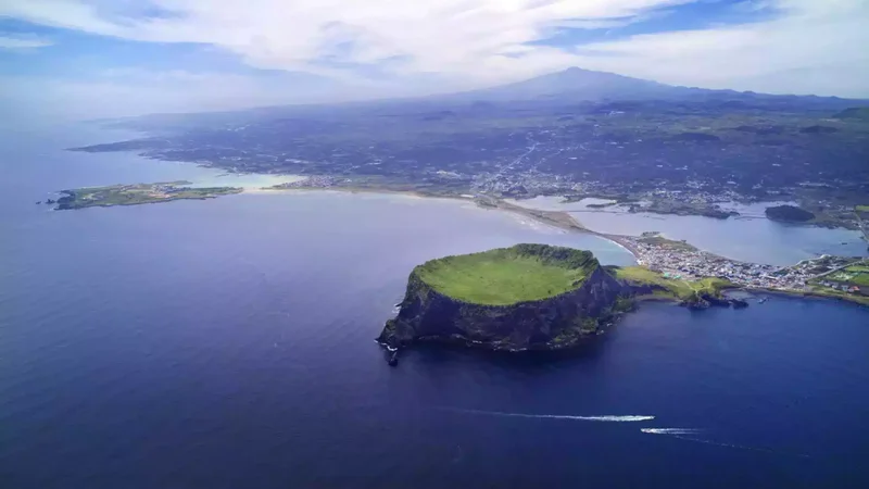 Kore'nin en büyük adası Jeju 제주